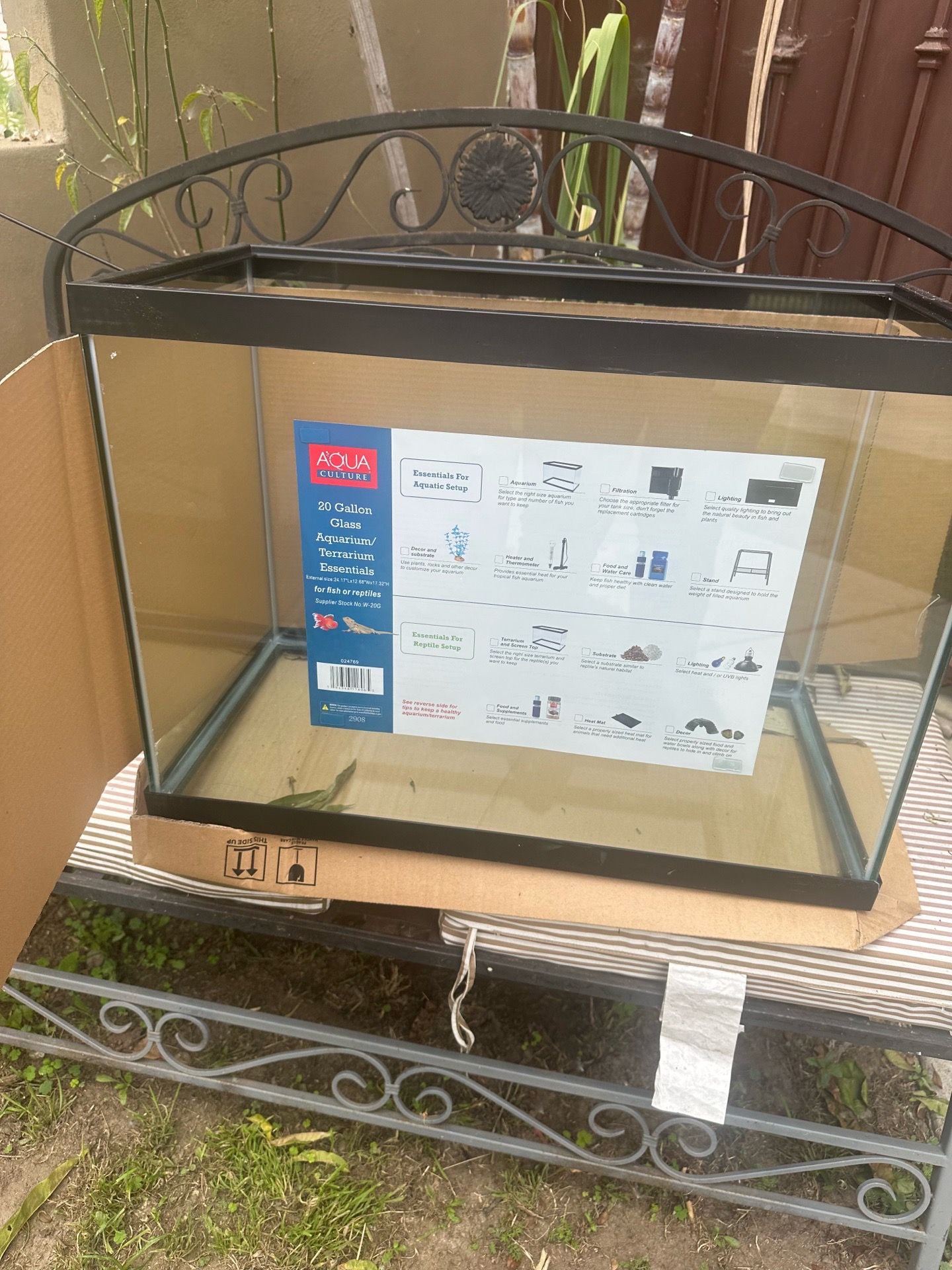 New 20Gal Fish Tank