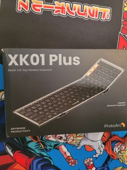 Proto Arc XK01 Plus Backlit Foldable Keyboard