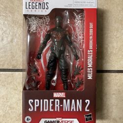 Marvel Legends Spider-Man 2 Gamerverse Miles Morales Brooklyn 2099 Suit Figure Spiderman 