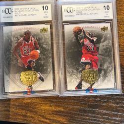 Michael Jordan Beckett Grade 10s