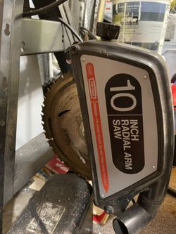 10 inch craftsman radial arm saw