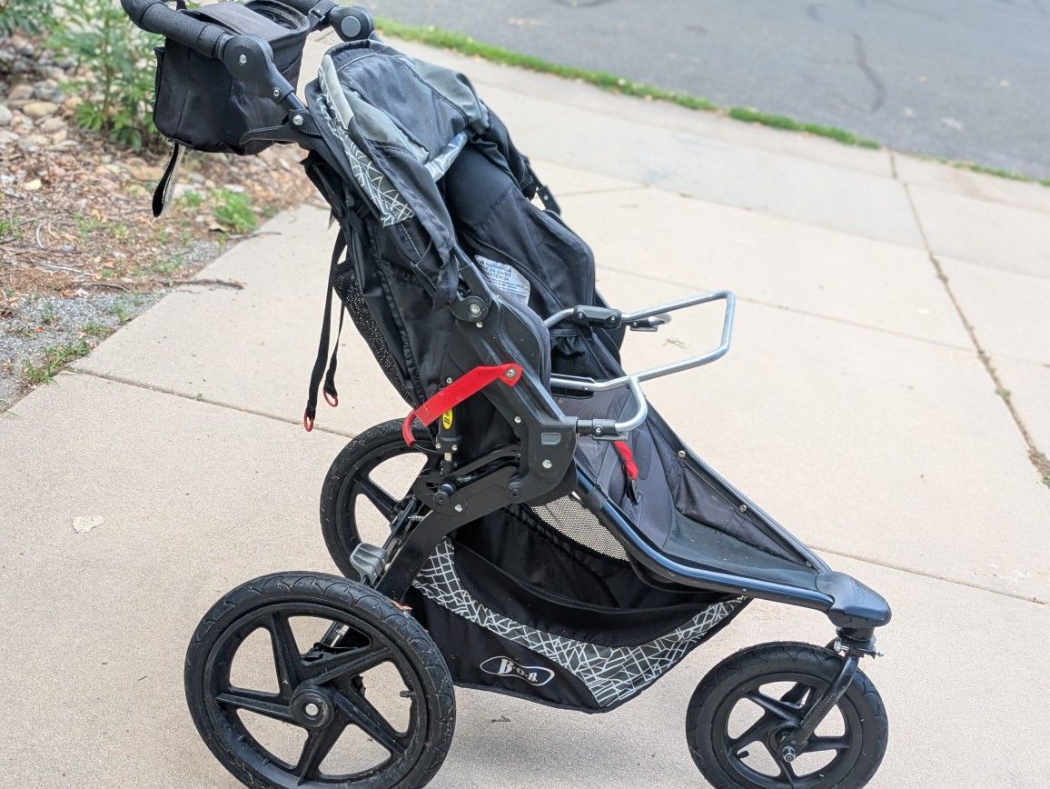 B.O.B. Alterrain all-terrain jogging stroller in Lunar (paid $600 new)