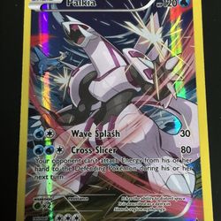 Palkia Full Art Promo Pokemon Card 