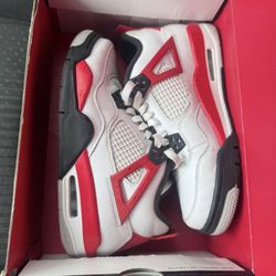 Jordan 4 Red Cement Size 7