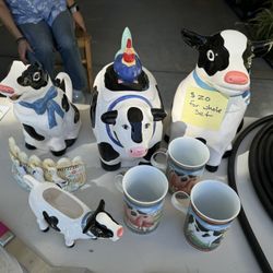 Cow Kitchen Stuff Whole Set