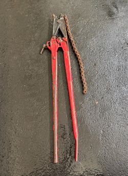 Snap Cutters For Plumbing Cast Iron (Cuts Up To 6” Pipe) As Is