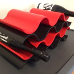 ART DECO SCAN DESIGN WINE HOLDER