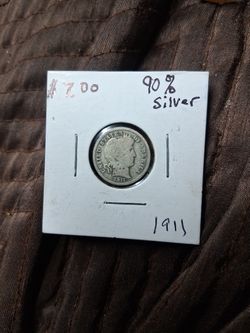 Barber Dime