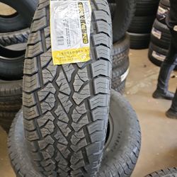 New Set Of Tires Aplus All Terrain 265 70 17 