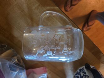 Disney mickey fishing mug