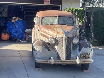 1937 Buick special straight 8 248 Eng.