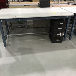 Heavy duty table, great for industrial work.