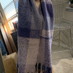 Purple multi shade Acrylic scarf from World Market