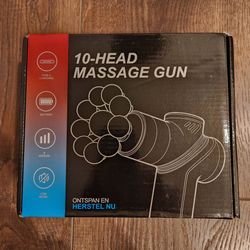 New LEERCON 10-Head Massage Gun