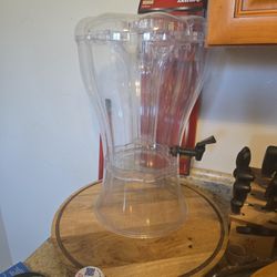 3.5 gallon clear drink dispenser