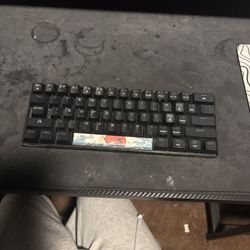 Red Dragon Keyboard It Lights Up Purple And All It Needs Is A Cord