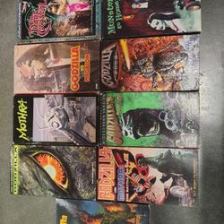 Vintage VHS Movies And DVDs