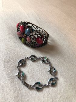Bracelets.