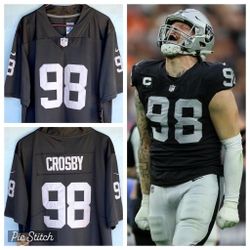 Raiders Crosby Jersey Size XL XXL 