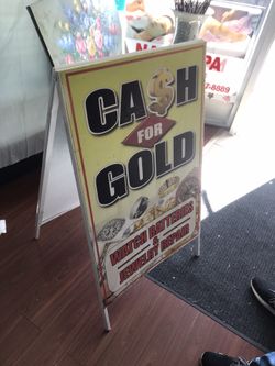 Metal A Sign for sale