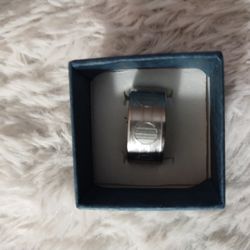 Silver Ring Excellent Condition  Round Band Maybe Sterling Silver 