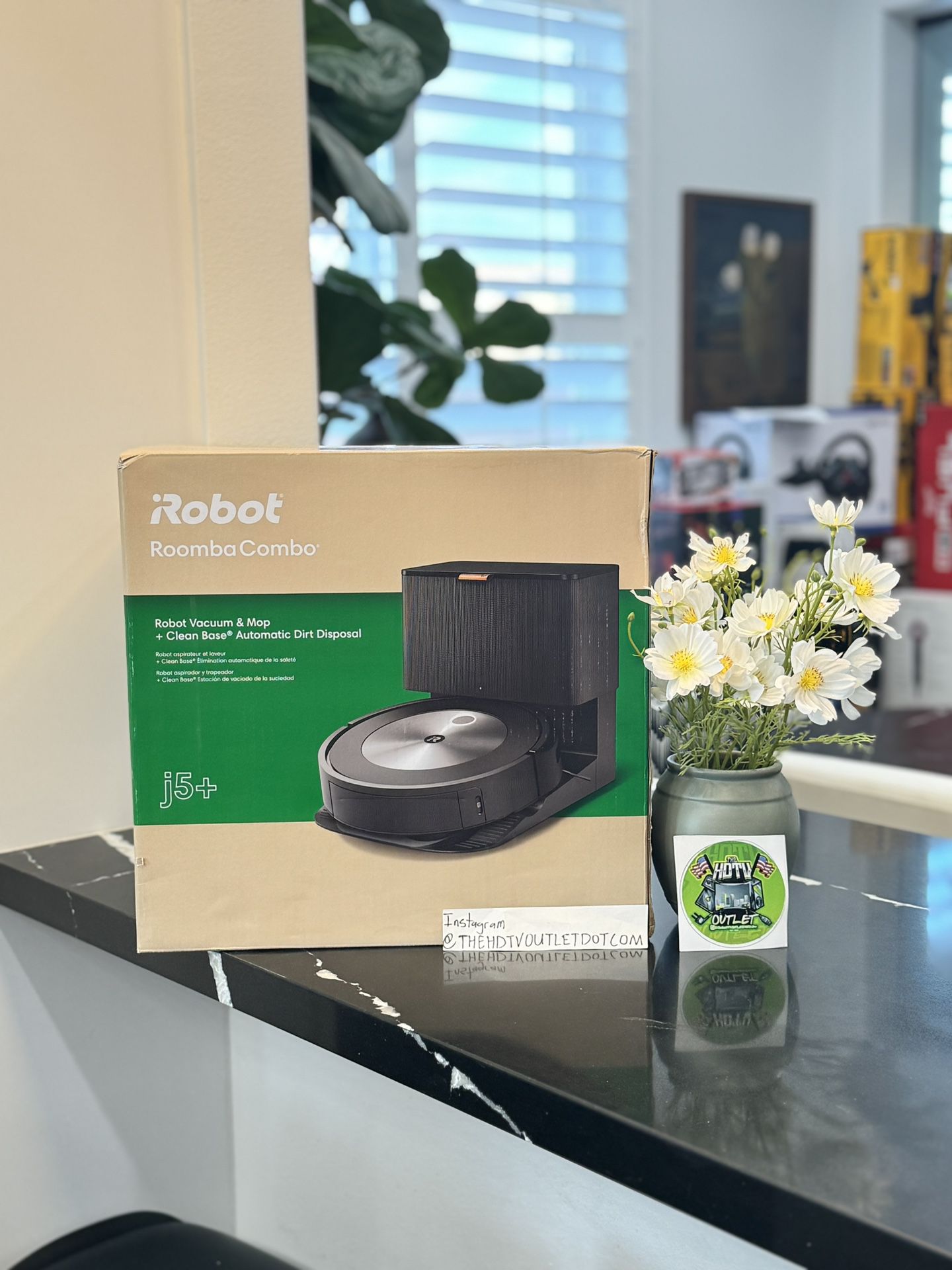 iRobot Roomba Combo J5+ Self Emptying Vacuum And Mop 