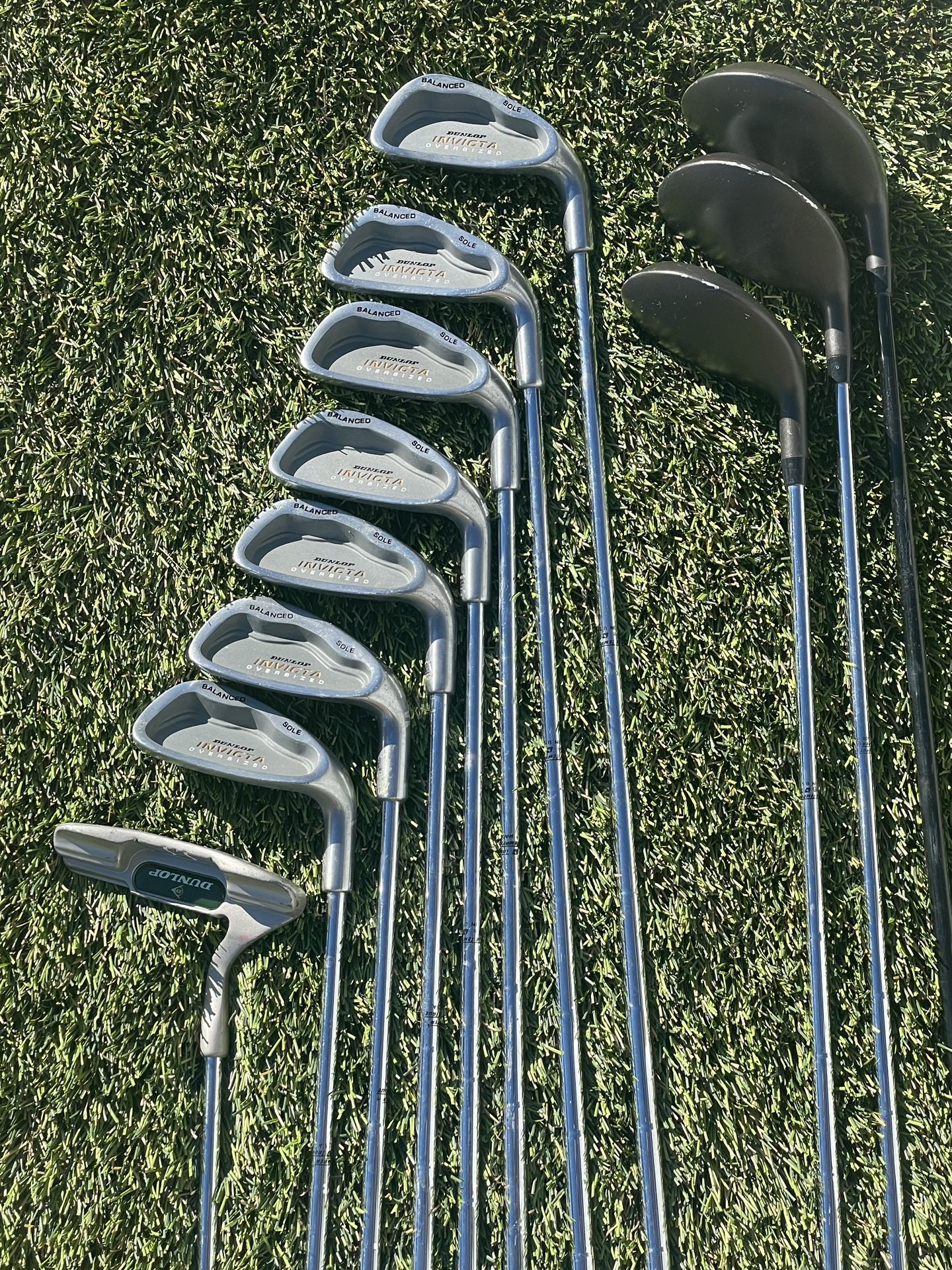 Dunlop Invicta Oversized Complete Golf Club Set