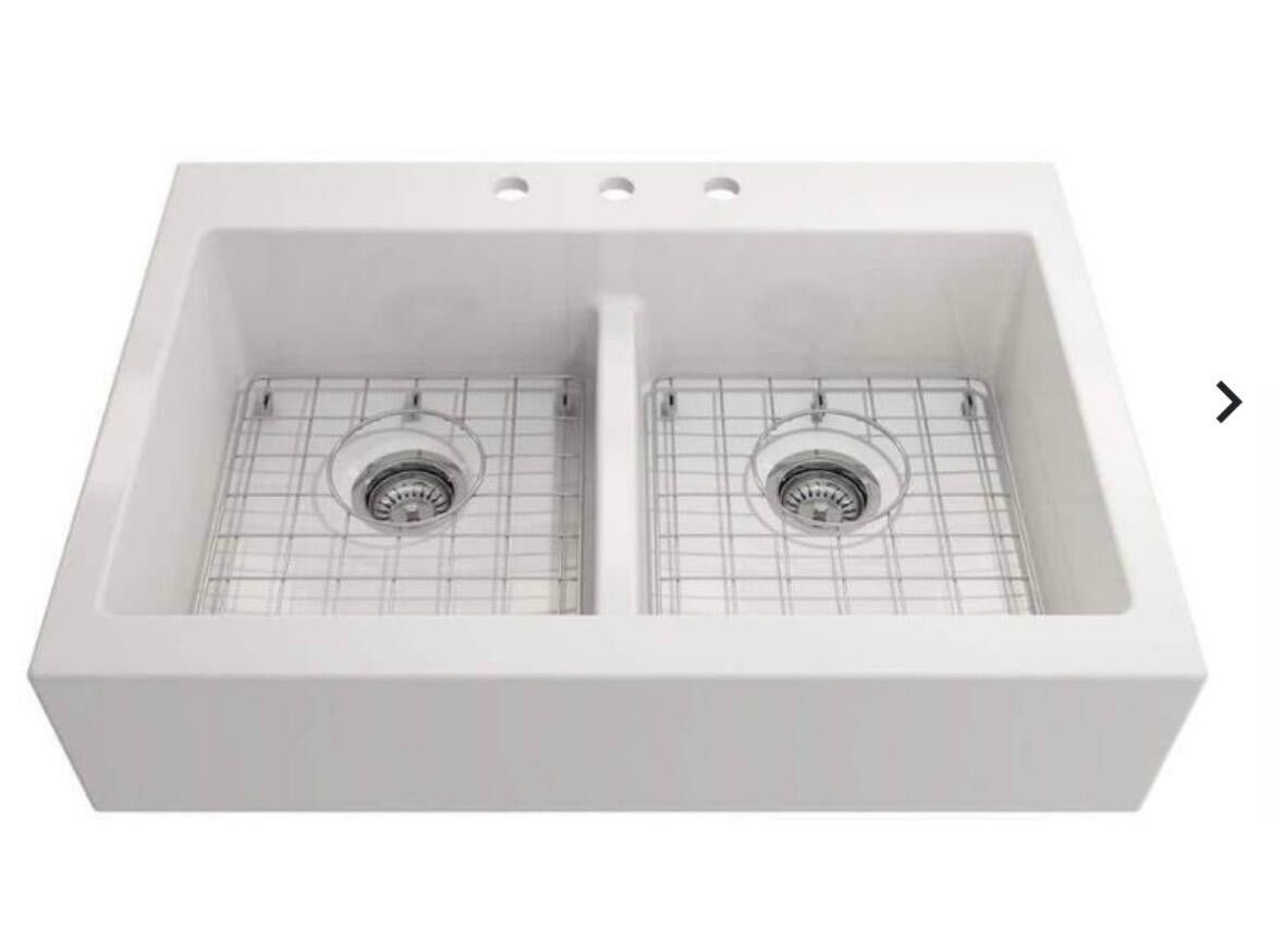 Glacier Bay Farmhouse Sink