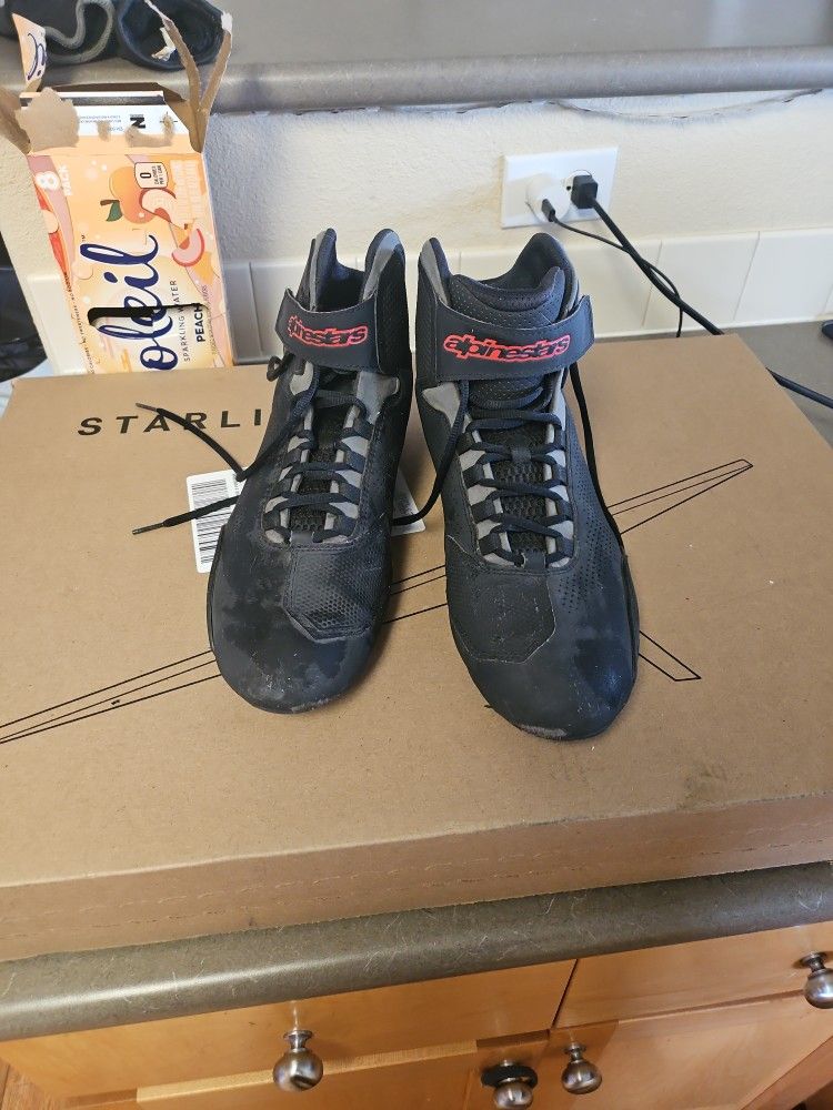 Alpinestars Sektor Vented Size 12 Motorcycle Shoes