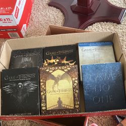 Game Of Thrones complete Season 1-7 Blue Ray Season 8 Dvd