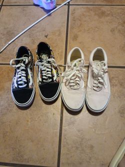 Vans shoes 6.5 men's 8 womens
