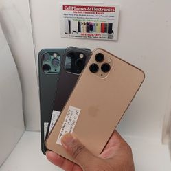 Iphone 11 Pro Max T-Mobile Metro At&t Cricket On Cash Deal Starting $299