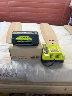 Ryobi rechargeable 40v batteries