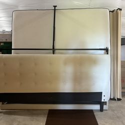 King Size Bed Frame, Headboard And Mattress