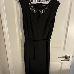 Ellen Tracy belted shift dress