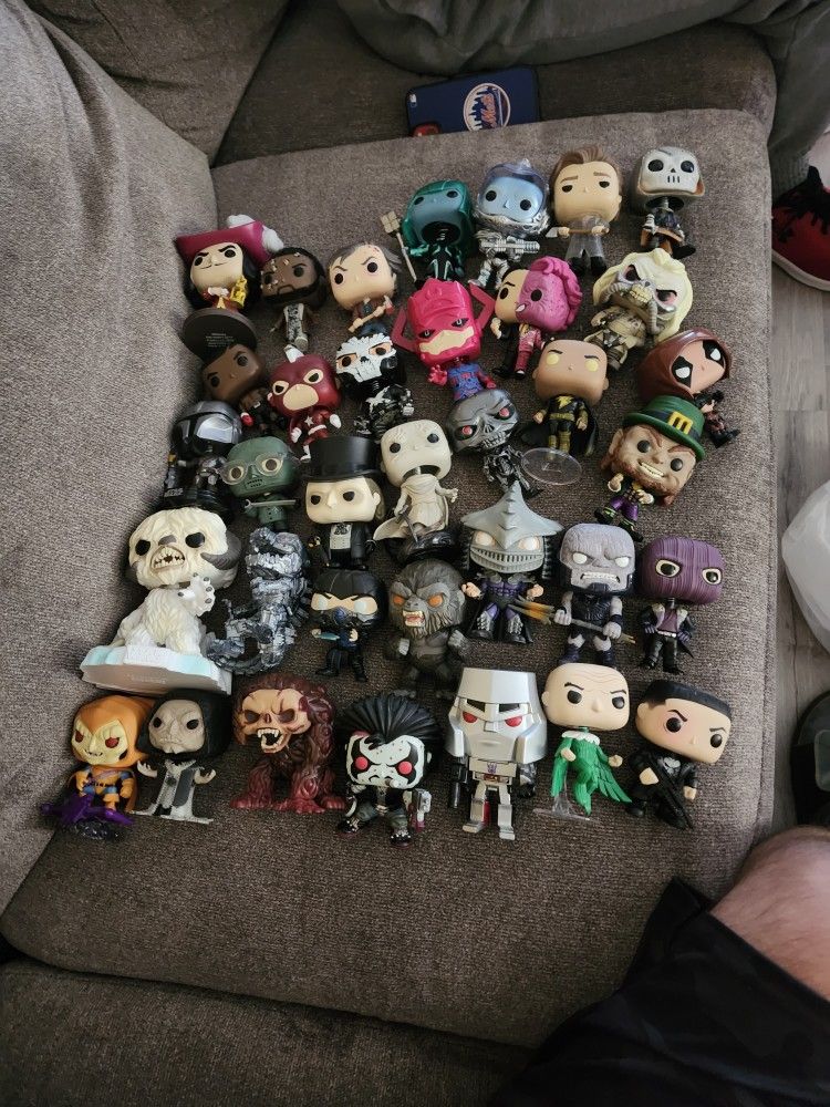 Random 35 to 40 Funco Pops (Without The Boxes!!!)