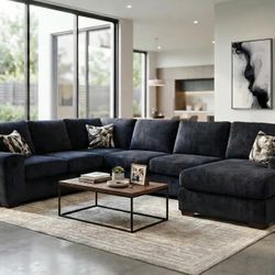 Sala Sectional Black $10 Down