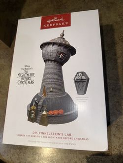 Hallmark Nightmare Before Christmas Lab tree topper