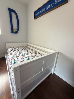 Daybed Trundle Twin Size Bed