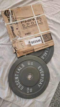Pair Of 10lbs each bumper plates