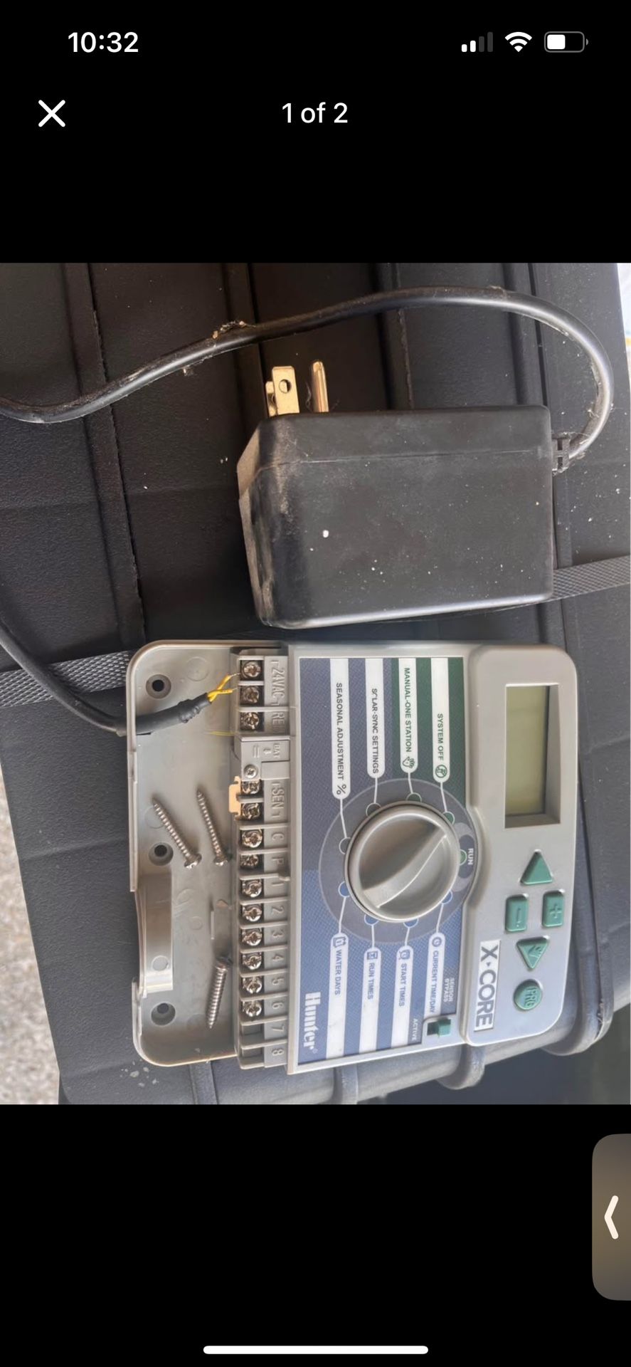 Hunter X-Core Sprinkler System