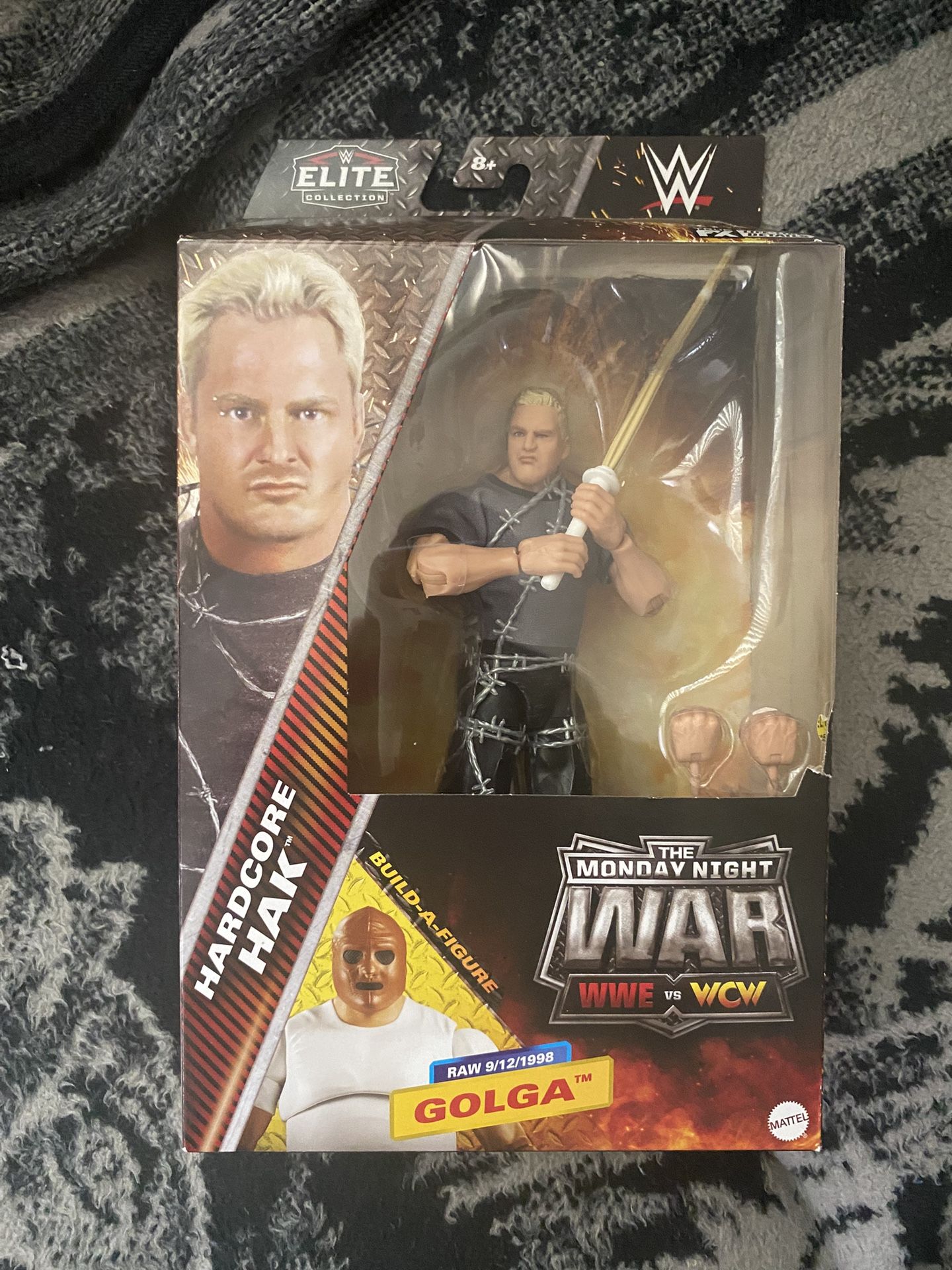 WWE Elite Hardcore Hak (Sandman) Monday Night Wars Action Figure