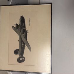 Rare Joe Milich Vintage Print - Consolidated B-24J Liberator