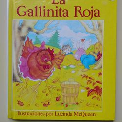 La Gallinita Roja Hardcover Book