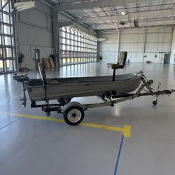 12 Foot aluminum boat