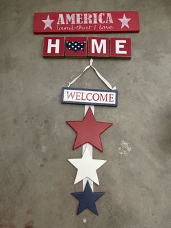 RED/WHITE/BLUE $7