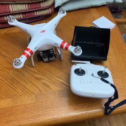 Dji Drone 2 Batteries And Case 