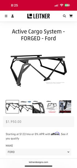 Ford Ranger Bed Rack With Storage Good For Camping
