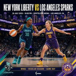 Los Angeles Sparks Vs New York Liberty