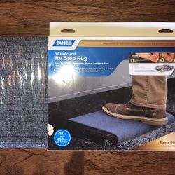 18 Inch Wrap around RV Step Rug